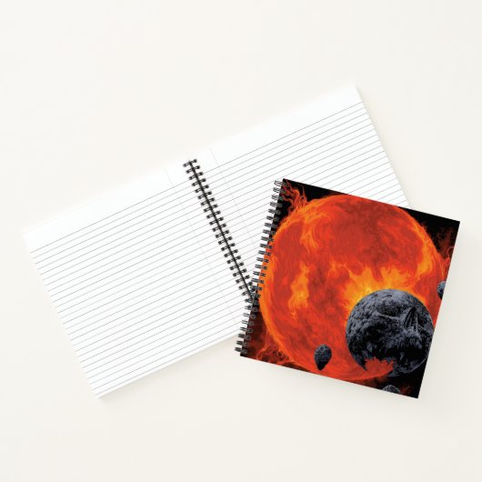 Galactic Gravatory Poster, Macs 2129-1. ノートブック (内部)