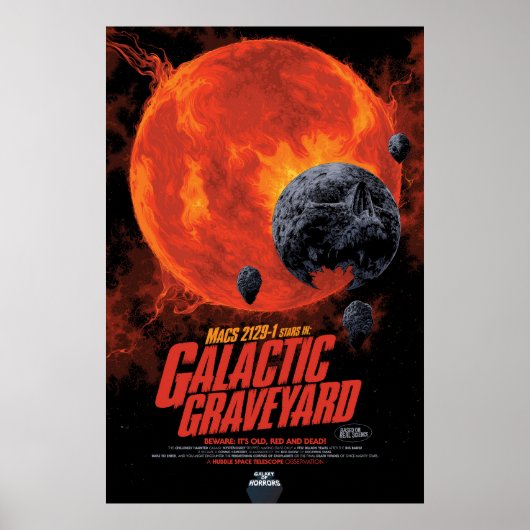 Galactic Gravatory Poster, Macs 2129-1. ポスター (正面)
