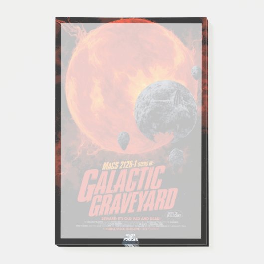 Galactic Gravatory Poster, Macs 2129-1. ポストイット (正面)