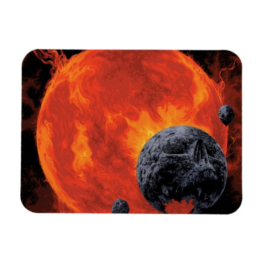 Galactic Gravatory Poster, Macs 2129-1. マグネット (横)