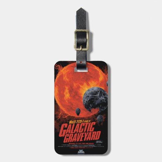 Galactic Gravatory Poster, Macs 2129-1. ラゲッジタグ (正面縦)