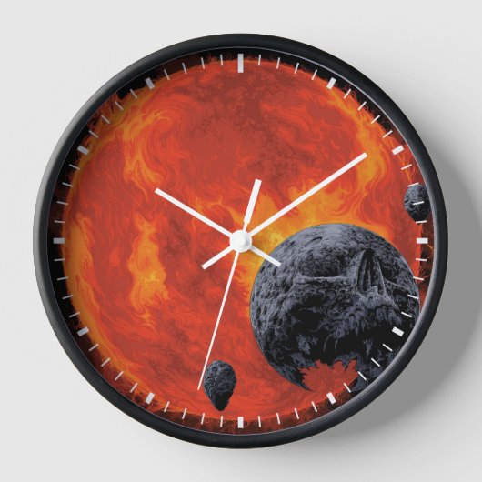 Galactic Gravatory Poster, Macs 2129-1. 壁時計 (正面)