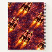 Galactic grid Arcadia chums cola spiral notebook ノートブック (裏面)