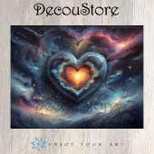 Galactic Heart Decoupage 薄葉紙