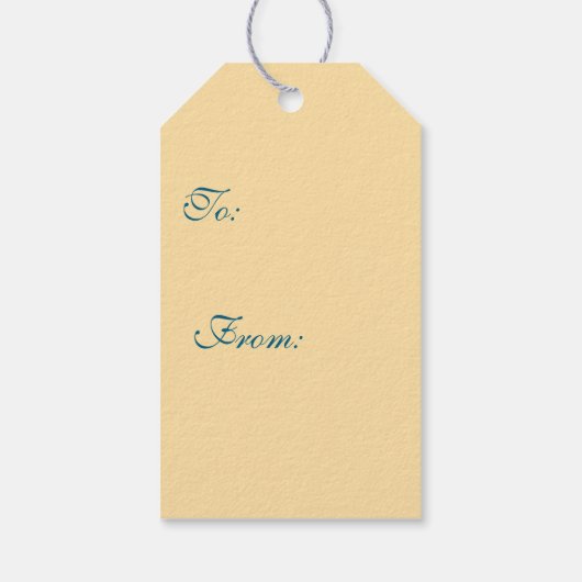 Galactic Heart of the Universe ギフトタグ (裏面)