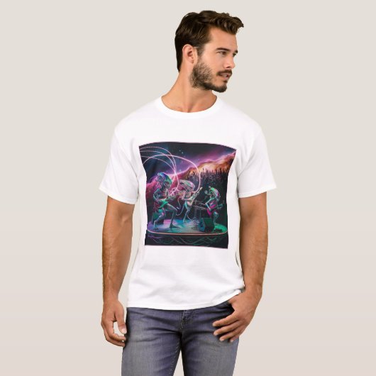 Galactic Jam Session Tシャツ (正面フル)
