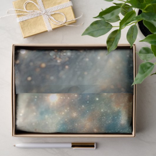 Galactic Lion Portrait Decoupage 薄葉紙 (ギフト)