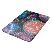 Galactic Neighborhood: Abstract Art バスマット (アングル)