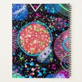 Galactic Neighborhood: Abstract Art  プランナー手帳 (裏面)