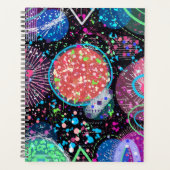 Galactic Neighborhood: Abstract Art  プランナー手帳 (正面)