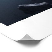 Galactic Pool Night – Astronauts Playing Cosmic Bi ポスター (角)