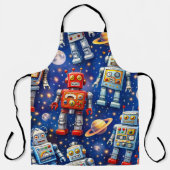 Galactic robot exploration cosmic エプロン (正面)