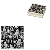 Galactic robot exploration cosmic ラバースタンプ (押印)