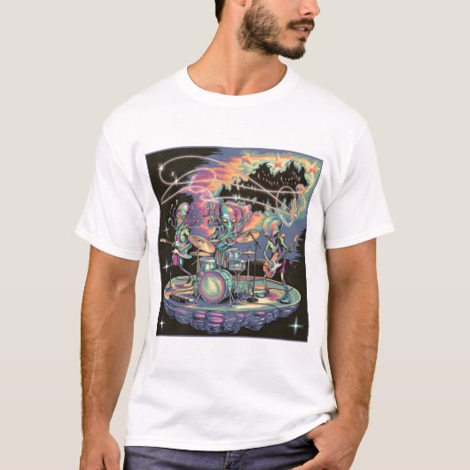 Galactic Rock Revolution Tシャツ (正面)