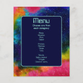 Galactic Sci-Fiのメ結婚ニュー (正面)