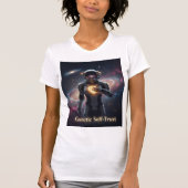 Galactic Self-Trust And Cosmic Confidence Tシャツ (正面)
