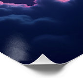 Galactic Sunrise Over the Clouds ポスター (コーナー)