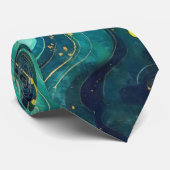 Galactic Swirls in Vivid Colors 2 ネクタイ (ロール)