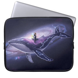 Galactic Whale Laptop Sleeve ラップトップスリーブ