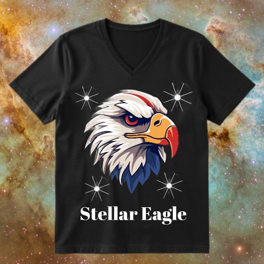 Galactic Wildlife Nebula Eagle Tシャツ