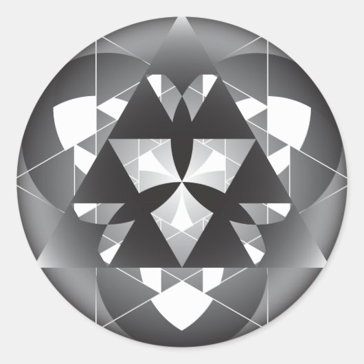 GalacticJediのステッカーシート ラウンドシール (正面)