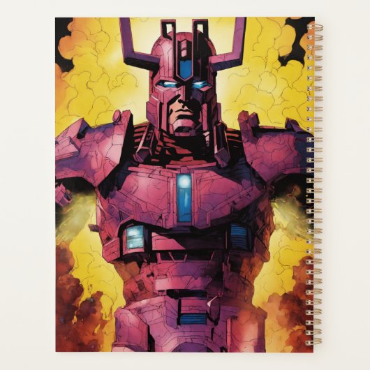 Galactus Marvel プランナー手帳 (裏面)
