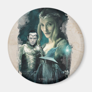 Galadriel、ELROND™、およびGandalfグラフィック マグネット