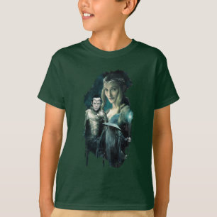 Galadriel、ELROND™、およびGandalfグラフィック Tシャツ