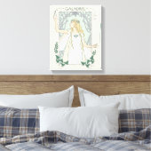 Galadriel Light of Valinor Graphic キャンバスプリント (インサイチュ (寝室))