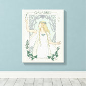 Galadriel Light of Valinor Graphic キャンバスプリント (インサイチュ (ウッドフロア))