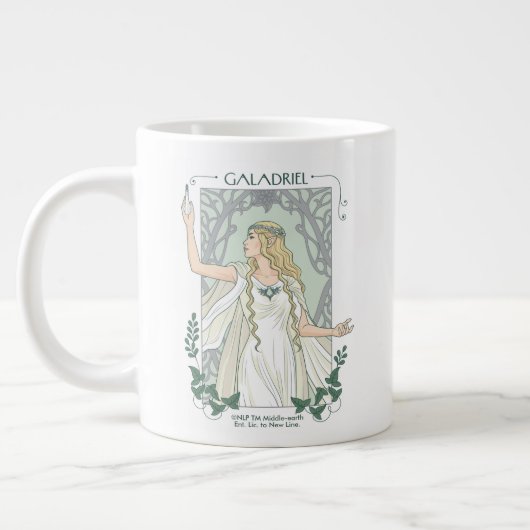 Galadriel Light of Valinor Graphic ジャンボコーヒーマグカップ (左)