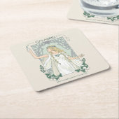 Galadriel Light of Valinor Graphic スクエアペーパーコースター (アングル)