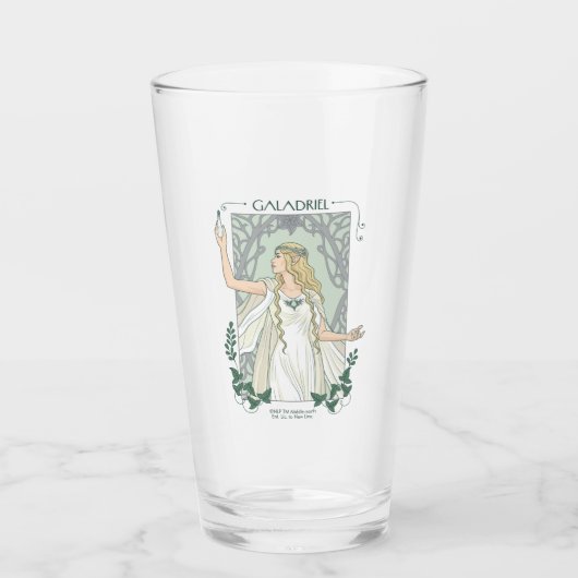 Galadriel Light of Valinor Graphic タンブラーグラス (正面)