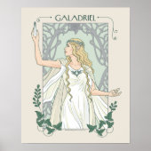 Galadriel Light of Valinor Graphic ポスター (正面)