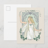 Galadriel Light of Valinor Graphic ポストカード (正面/裏面)