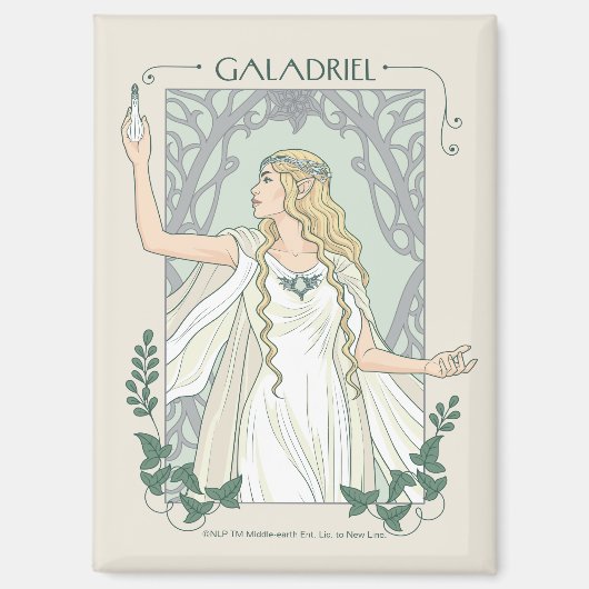 Galadriel Light of Valinor Graphic マグネット (正面)