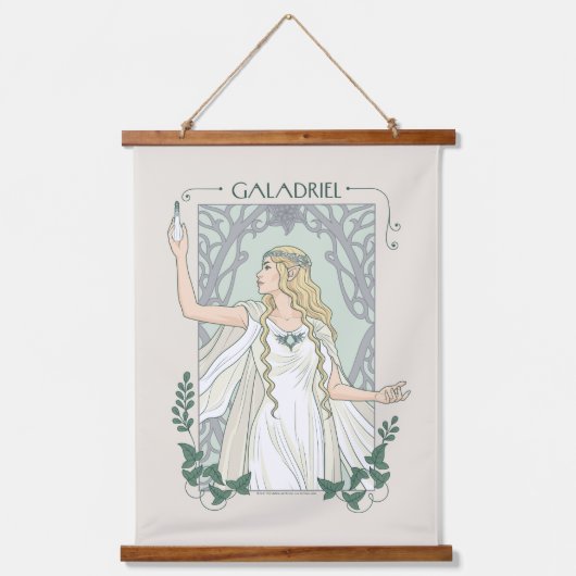 Galadriel Light of Valinor Graphic 吊り下げ型タペストリー (正面)