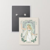 Galadriel Light of Valinor Graphic 缶バッジ (正面/裏面)