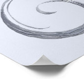 Galadriel Name Textured ポスター (角)