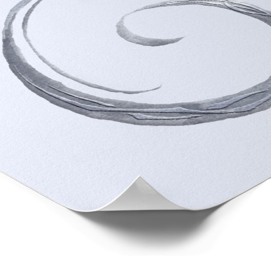 Galadriel Name Textured ポスター (角)