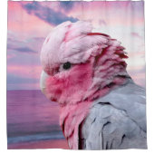 Galahのオウム シャワーカーテン (正面)