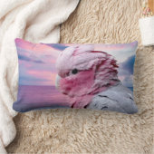 Galahのオウム ランバークッション (ブランケット)