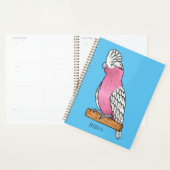 Galah bird cartoon illustration  プランナー手帳 (ディスプレー)