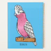 Galah bird cartoon illustration  プランナー手帳 (裏面)