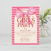 Galantines party Invitation 招待状 (スタンド正面)