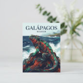 Galápagos Islands Ecuador ポストカード (スタンド正面)