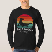 Galapagos Islands National Park Lizard Ecuador Oce Tシャツ (正面)
