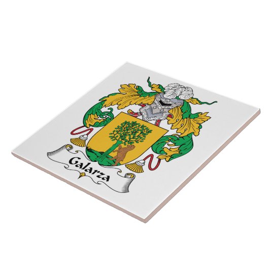 Galarzaの家紋 タイル (側面)