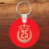 Galatasaray 2025 優勝ポスター キーホルダー (正面)