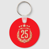Galatasaray 2025 優勝ポスター キーホルダー (裏面)